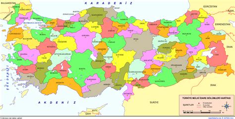 Türkiye’nin 81 İli Neresidir?